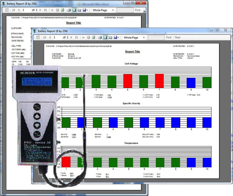 Easily Transfer Data Files to Winmeter 5.0 Battery Analysis Software Via USB Plug & Play