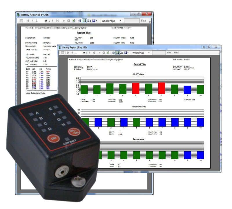 Upload DMA35 module data to Winmeter 5.0 Software